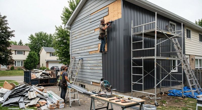 Aluminium Siding Installation in Pike, NH