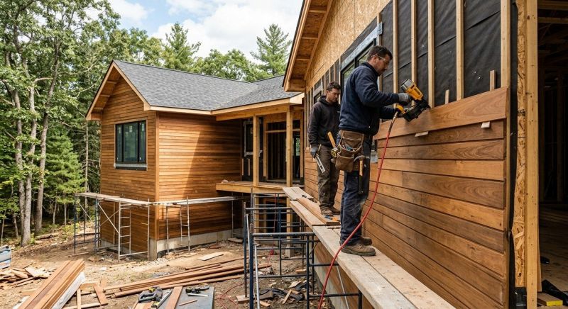 Barn Siding Installation in Lyndonville, VT