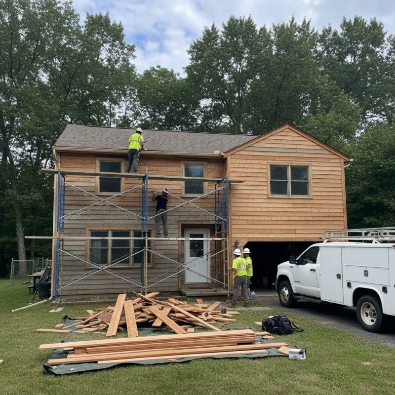 Barn Siding Replacement in Danville, VT