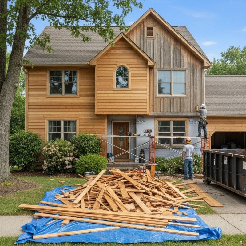 Barn Siding Replacement in Franconia, NH
