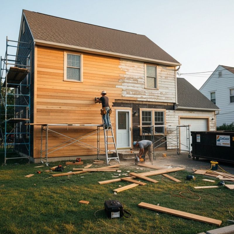 Barn Siding Replacement in Littleton, NH