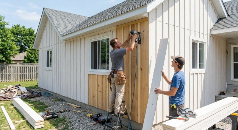 Batten Siding Installation in Franconia, NH