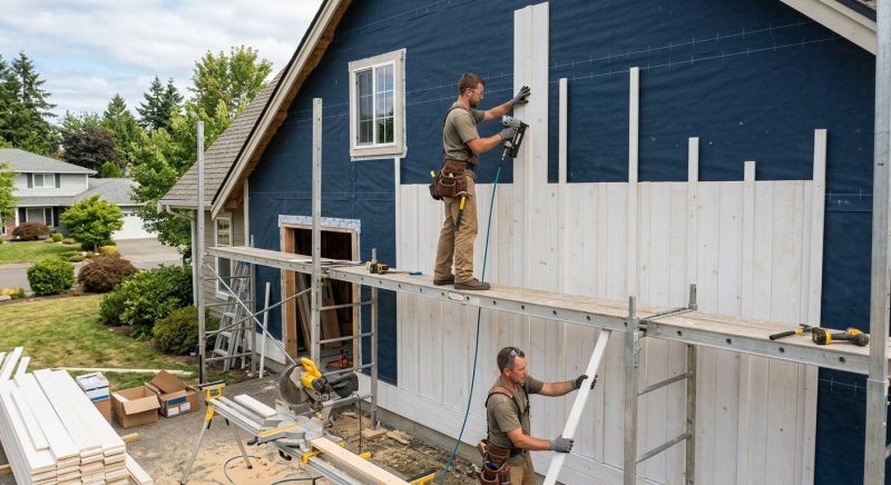 Batten Siding Installation in North Haverhill, NH