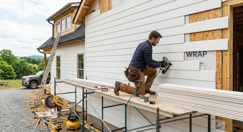 Batten Siding Installation in Pike, NH