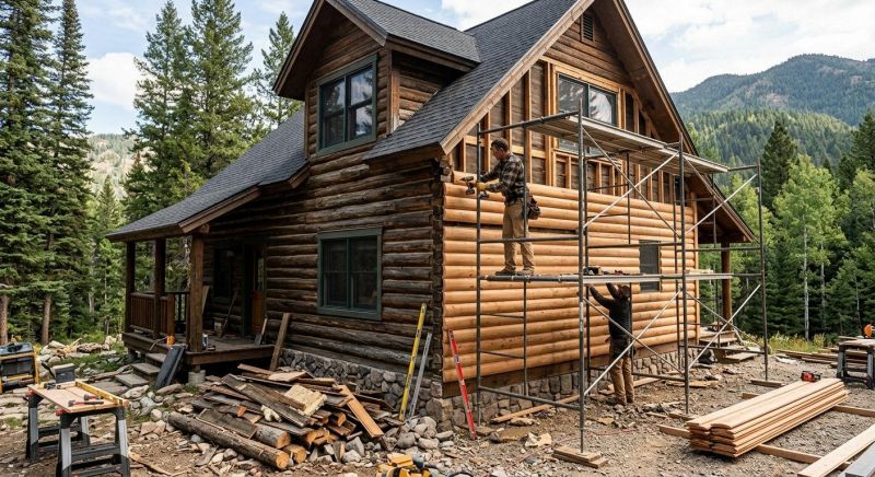 Cabin Siding Installation in Littleton, NH