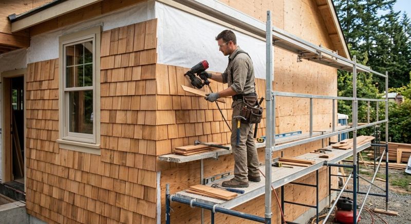 Cedar Siding Installation in Lyndonville, VT