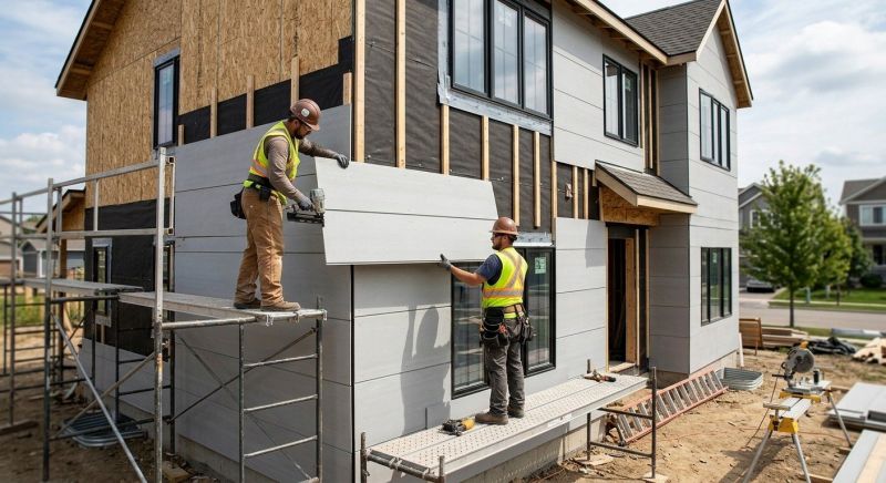 Cement Siding Installation in Littleton, NH