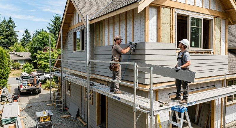 Cement Siding Installation in Saint Johnsbury, VT