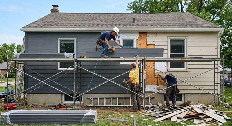 Cement Siding Replacement in Danville, VT