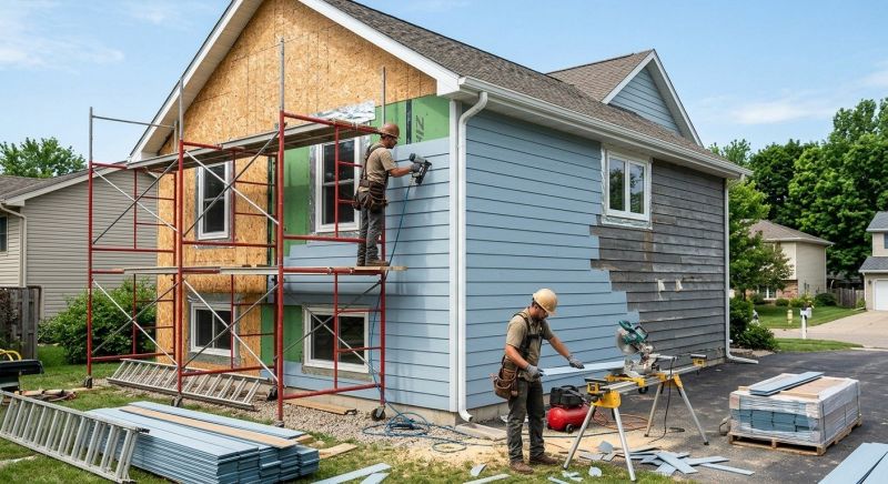Cement Siding Replacement in Franconia, NH