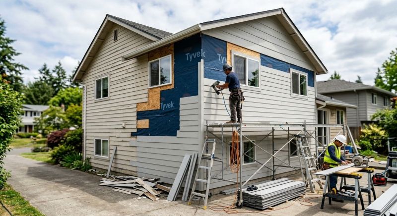 Cement Siding Replacement in Franconia, NH