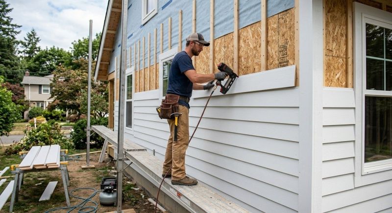 Clapboard Siding Installation in Littleton, NH