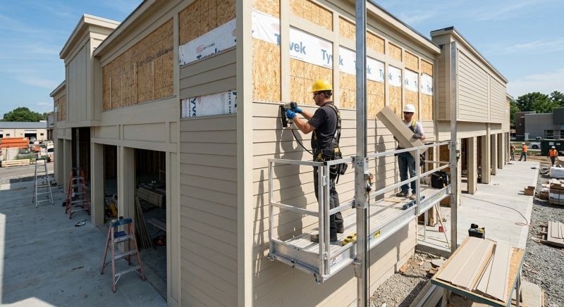 Commercial Siding Installation in Littleton, NH