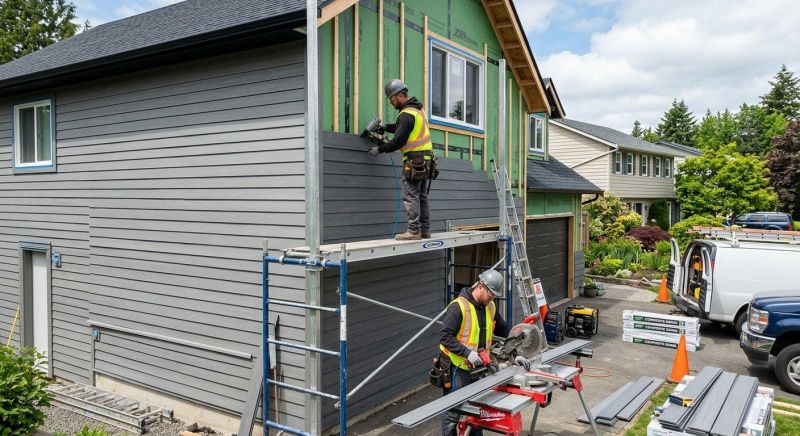 Composite Siding Installation in Franconia, NH
