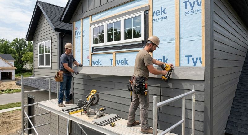 Composite Siding Installation in Pike, NH