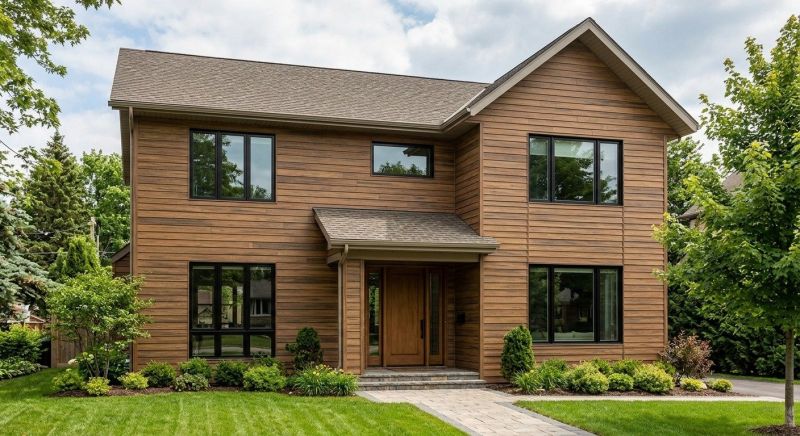 Faux Wood Siding Installation in Saint Johnsbury, VT