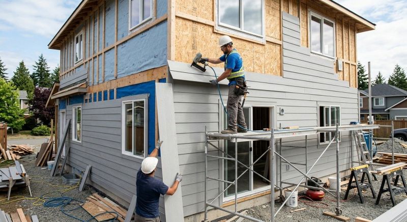 Fiber Cement Installation in Danville, VT