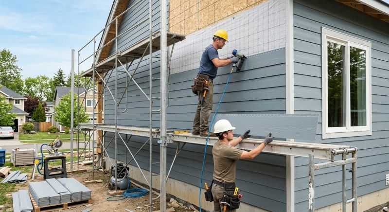 Fiber Cement Installation in Lisbon, NH