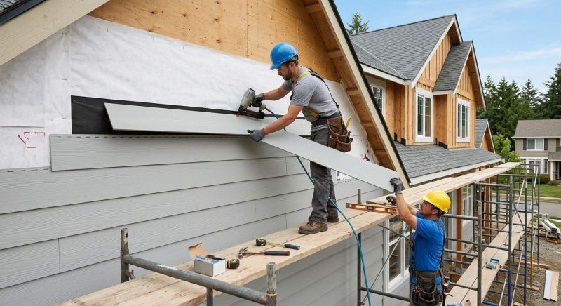 Fiber Cement Installation in North Haverhill, NH