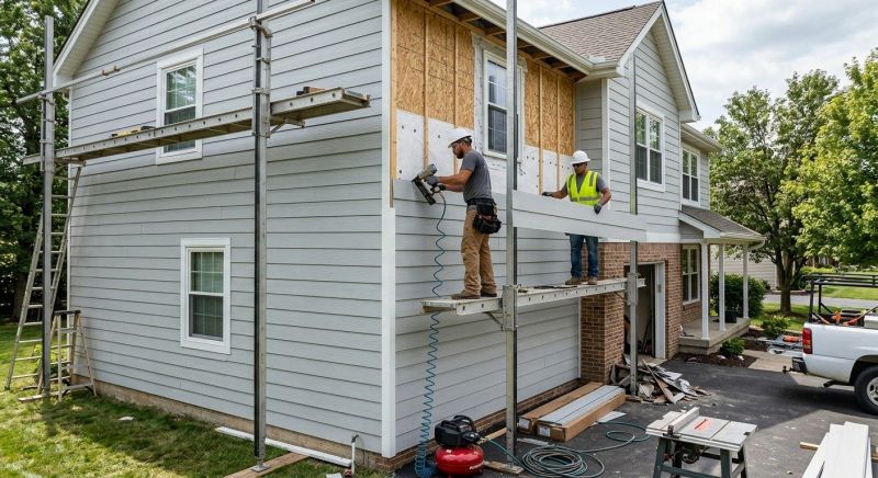 Fiber Cement Installation in North Haverhill, NH