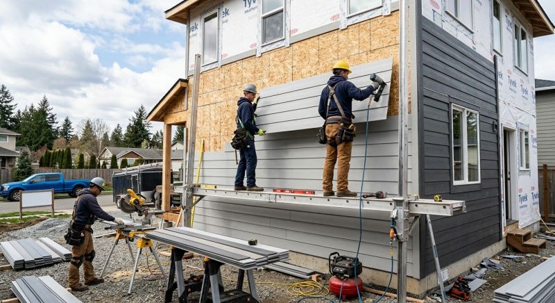 Fiber Cement Installation in West Danville, VT