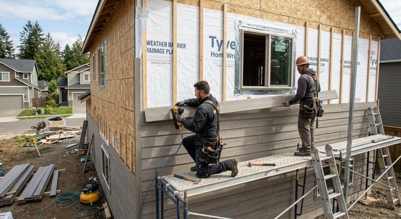 Fiber Siding Installation in Danville, VT