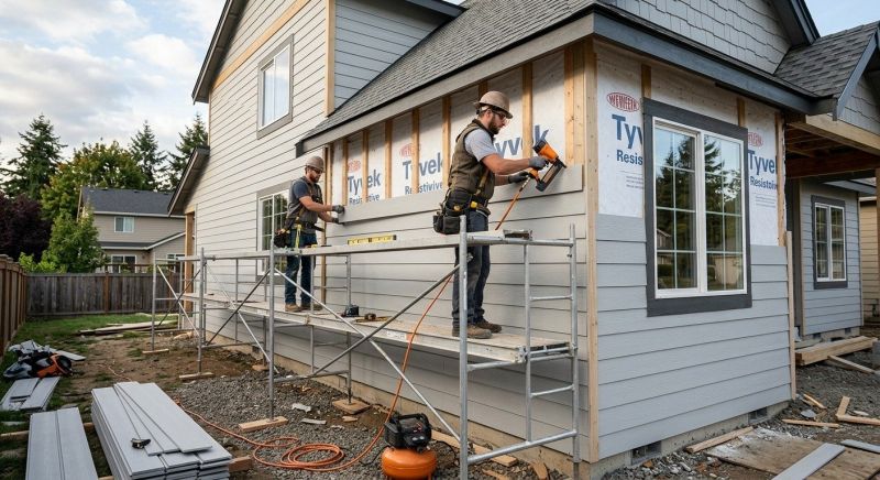 Fiber Siding Installation in Franconia, NH