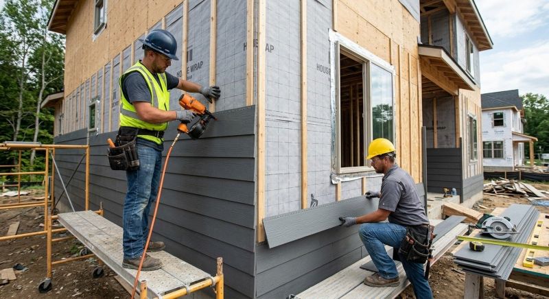Fiber Siding Installation in Franconia, NH
