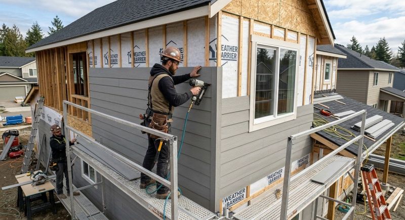 Fiber Siding Installation in North Haverhill, NH
