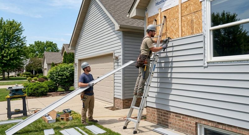Garage Siding Installation in Littleton, NH