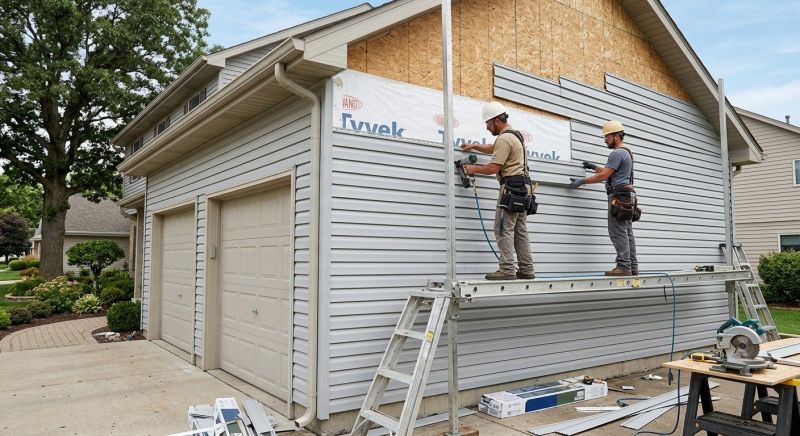 Garage Siding Installation in Littleton, NH