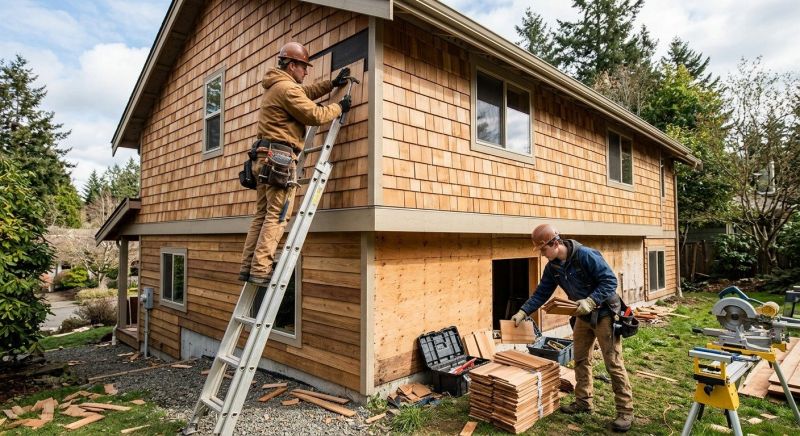 Hardwood Siding Installation in Lyndonville, VT