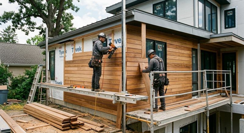 Hardwood Siding Installation in Saint Johnsbury, VT