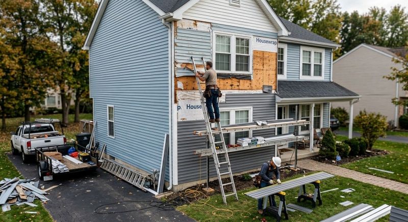 House Siding Installation in Pike, NH
