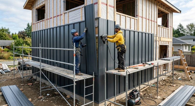 Metal Siding Installation in Franconia, NH