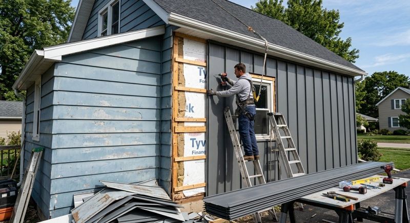 Metal Siding Installation in Lisbon, NH