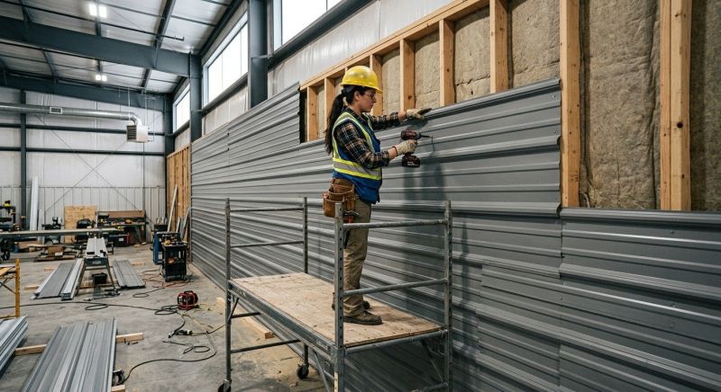 Metal Siding Installation in Lisbon, NH