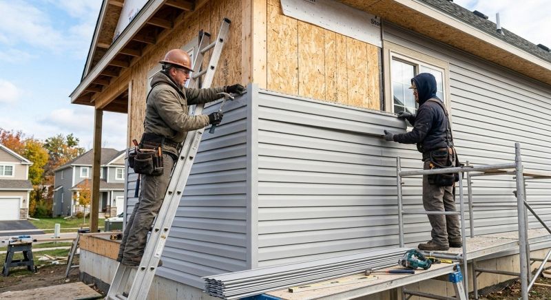Polymer Siding Installation in Littleton, NH