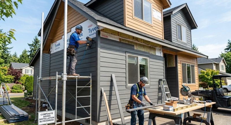 Polymer Siding Installation in Littleton, NH