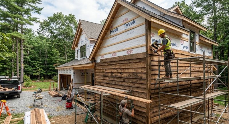 Rustic Siding Installation in Littleton, NH