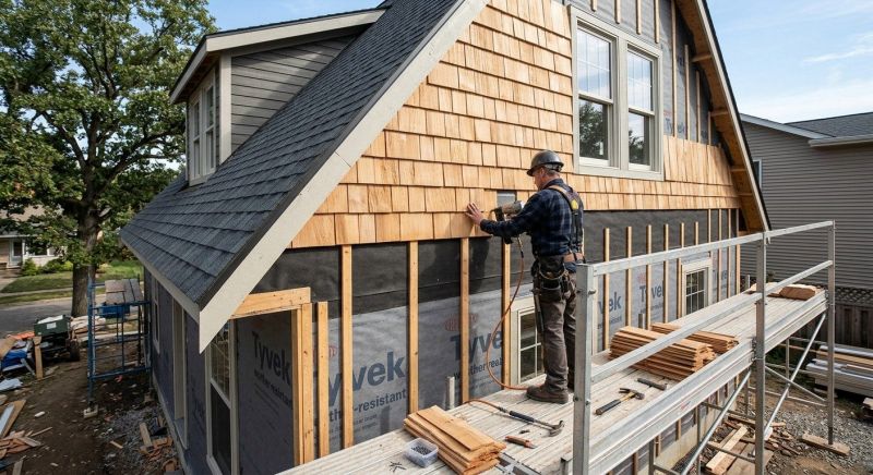 Shake Siding Installation in West Danville, VT
