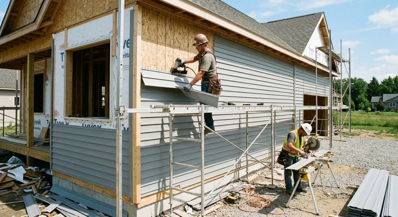 Siding Installation in West Danville, VT