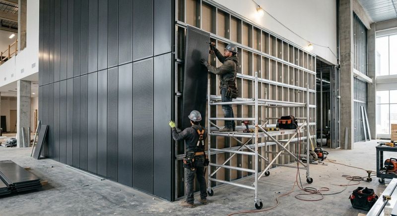 Steel Cladding Installation in Littleton, NH