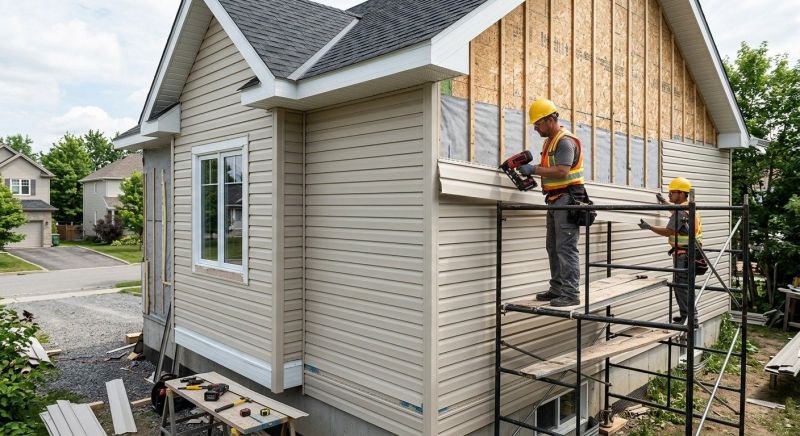 Synthetic Siding Installation in Littleton, NH
