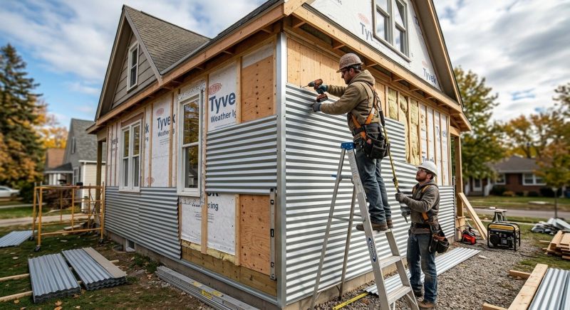 Tin Siding Installation in Littleton, NH