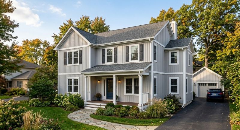 Vertical Siding Replacement in Littleton, NH