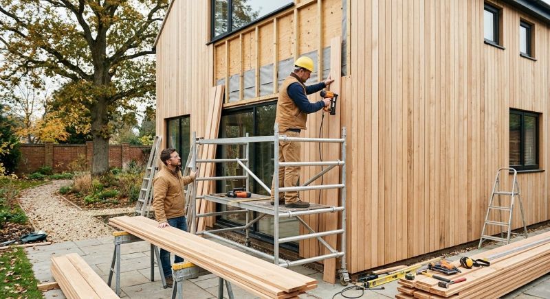 Wood Cladding Installation in Lyndonville, VT