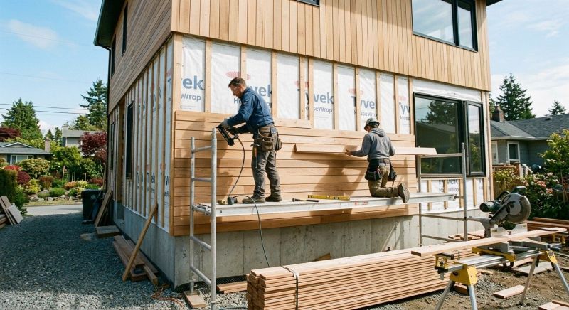 Wood Cladding Replacement in Littleton, NH