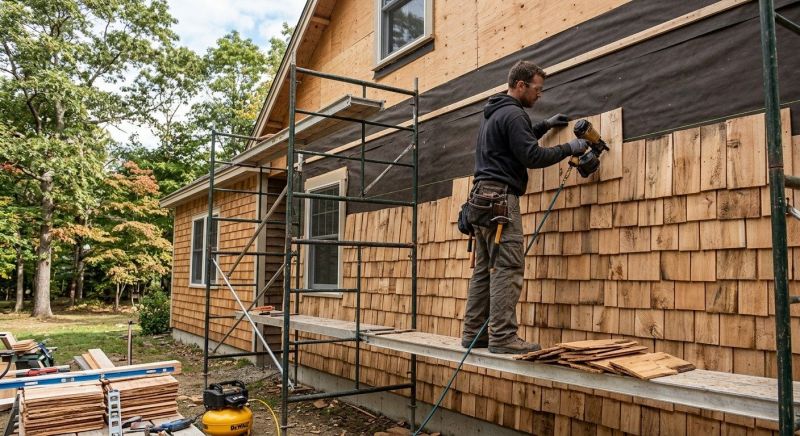 Wood Siding Installation in Lyndonville, VT