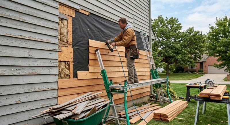 Wood Siding Replacement in Franconia, NH